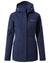 Blue Navy/Blue Navy Coloured Craghoppers Caldbeck Womens Waterproof Thermal Jacket On A White Background #colour_blue-navy-blue-navy