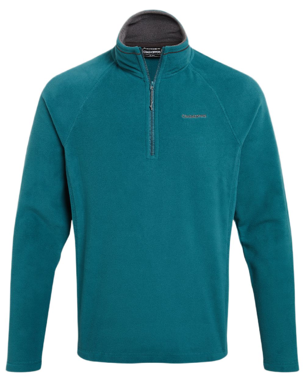 Sacramento Green Coloured Craghoppers Corey VI Half Zip Fleece on White Background