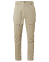 Pebble Coloured Craghoppers Mens NosiLife Adventure Trousers On A White Background #colour_pebble