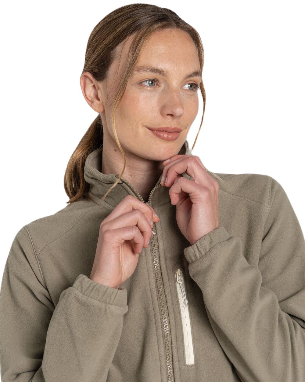 Vert Coloured Craghoppers Womens Miska Plus II Jacket On A White Background