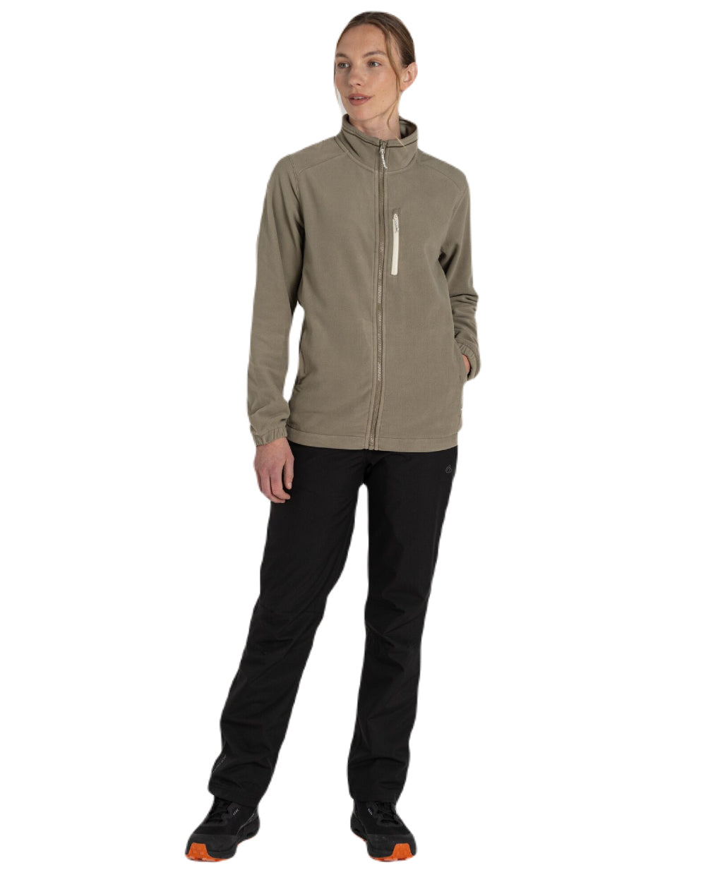 Vert Coloured Craghoppers Womens Miska Plus II Jacket On A White Background