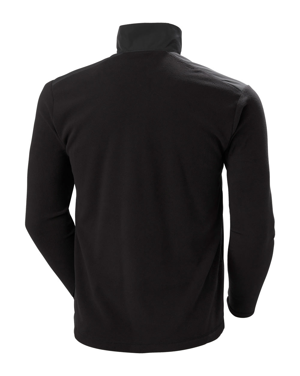Black coloured Helly Hansen Fleece Jacket on White background
