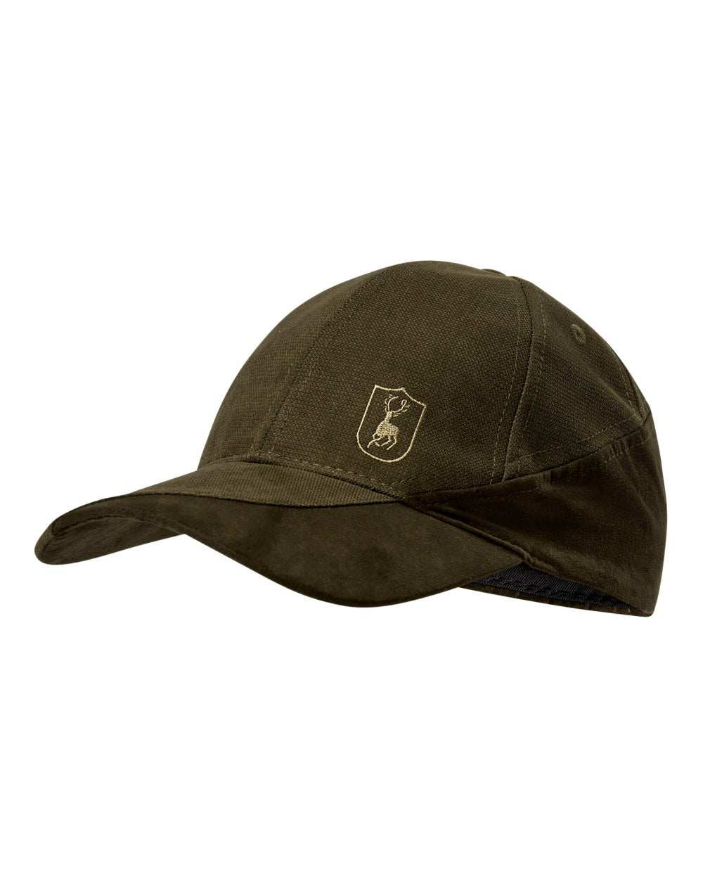 Tarmac Green Coloured Deerhunter Eagle Cap On A White Background