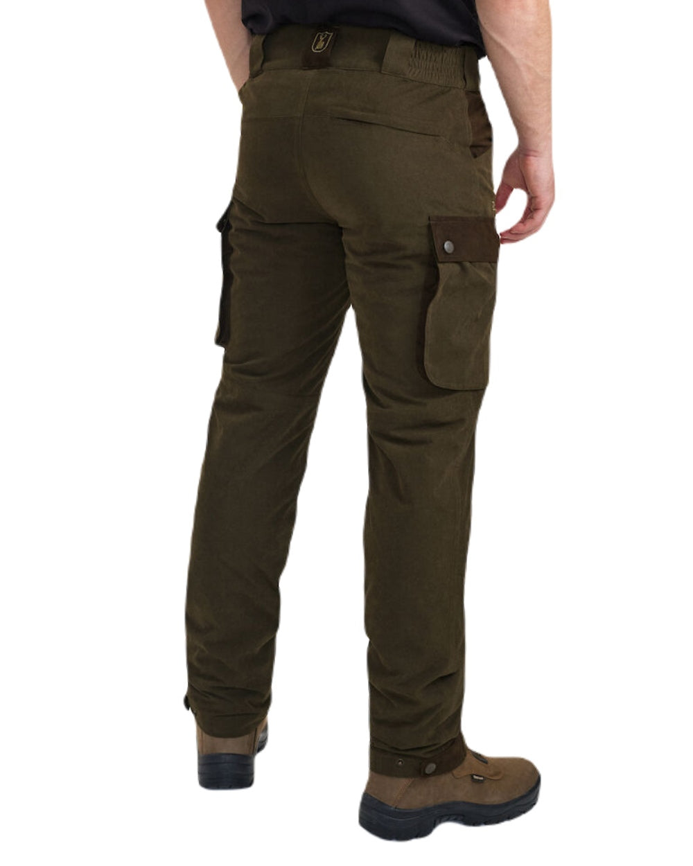 Tarmac Green coloured Deerhunter Eagle Trouser on a white background