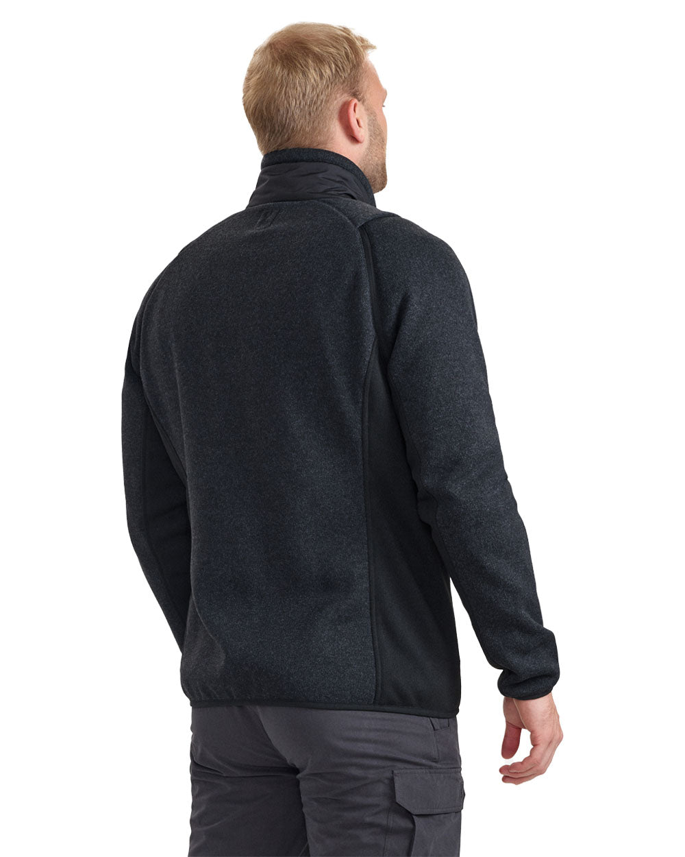 Black coloured Deerhunter Moor Zip-off Jacket on White background 