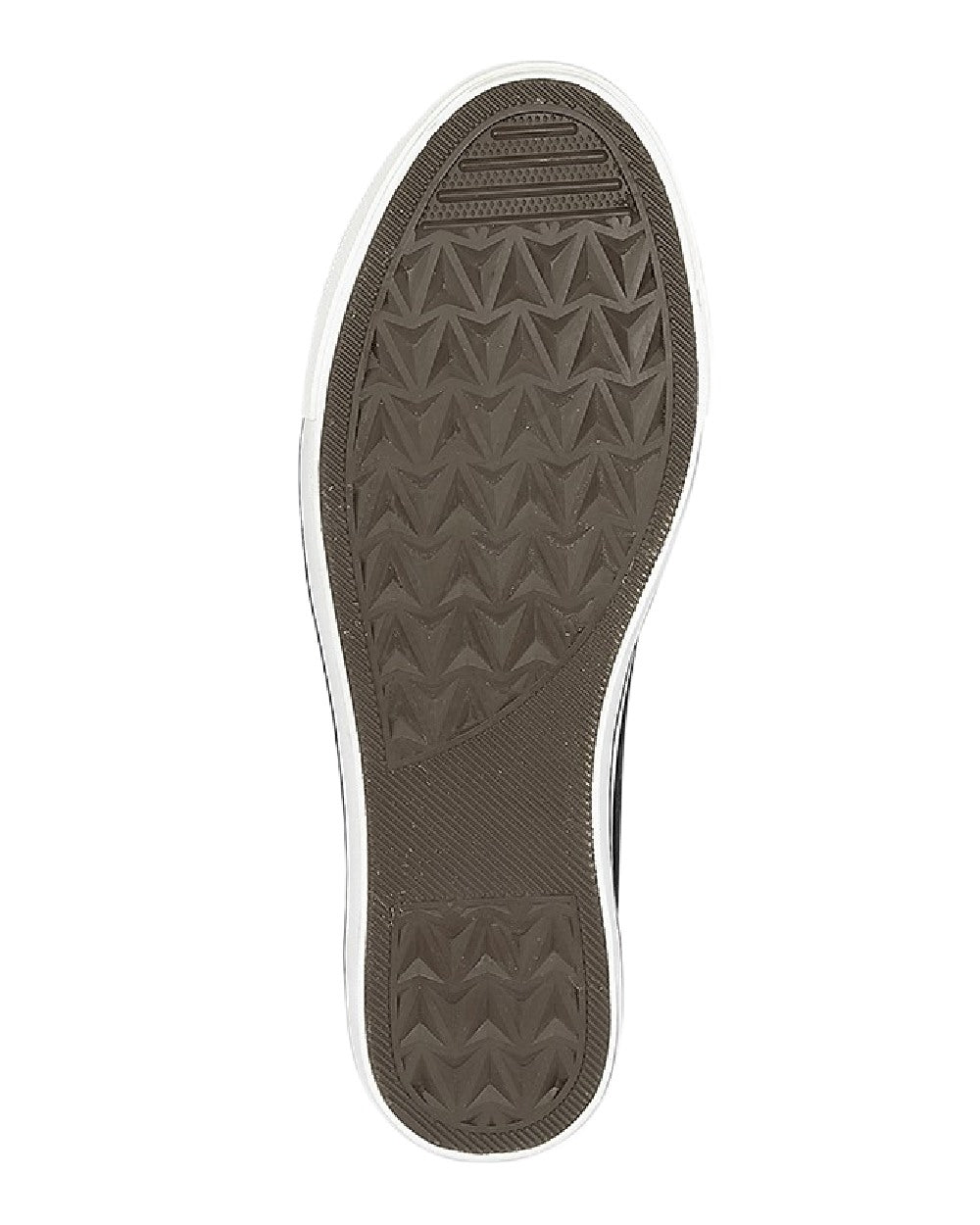 Navy Coloured Dek 6 Eye Canvas Lace to Toe Shoes on White Background