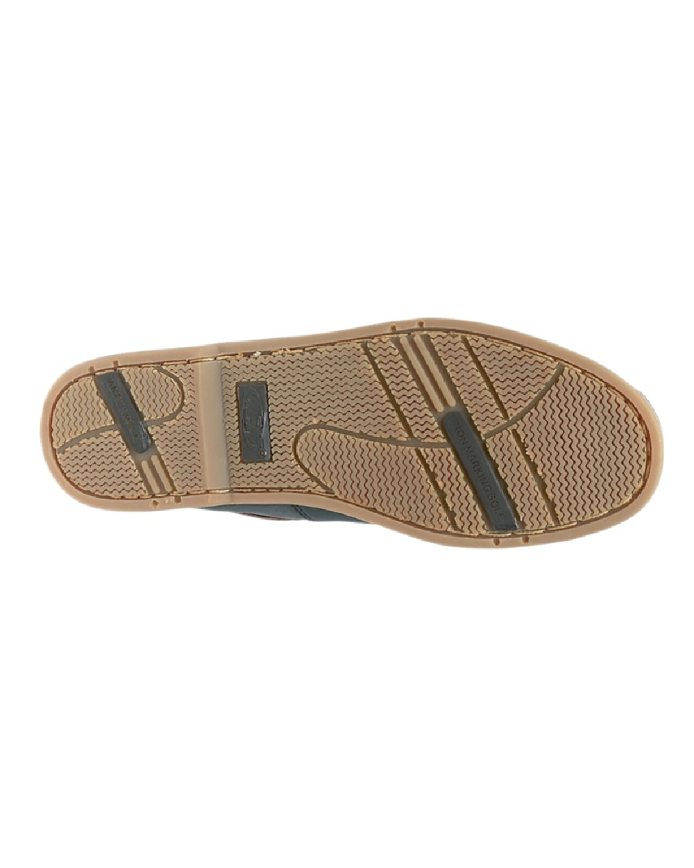 Brown Nubuck Leather Coloured Dek Mens Moccasin Boat Shoes on White Background