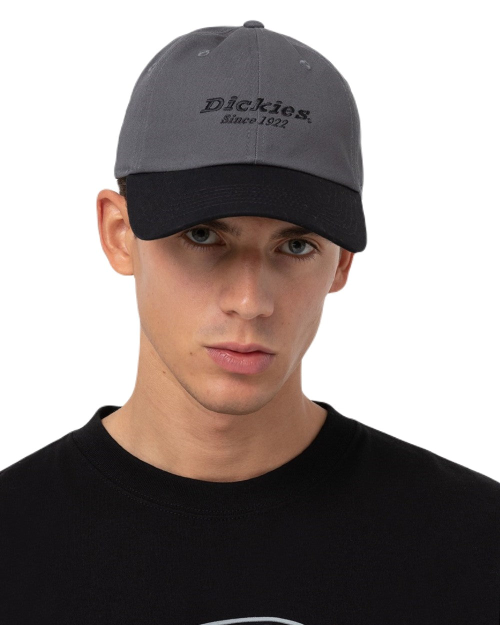 Graphite Coloured Dickies Everyday Twill Cotton Cap on a White Background