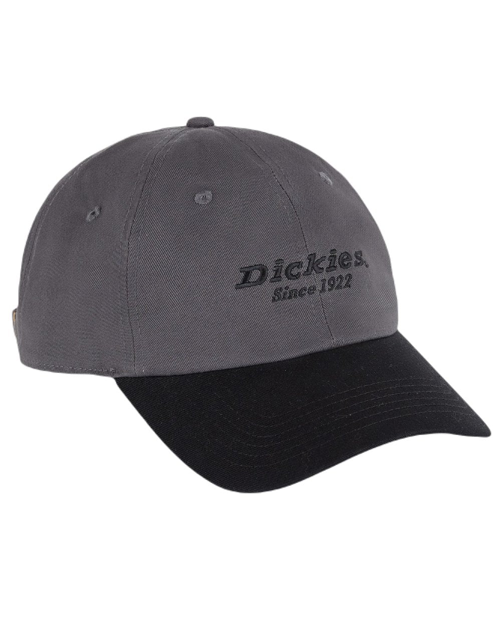 Graphite Coloured Dickies Everyday Twill Cotton Cap on a White Background