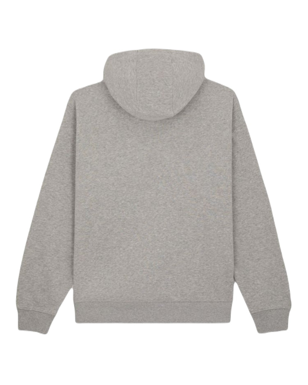 Heather Grey Coloured Dickies Mens Everyday Fleece Hoodie on White Background