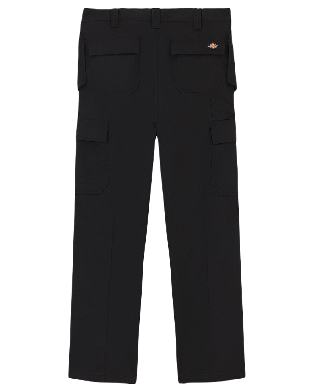 Black Coloured Dickies Mens Everyday Holster Trousers on White Background