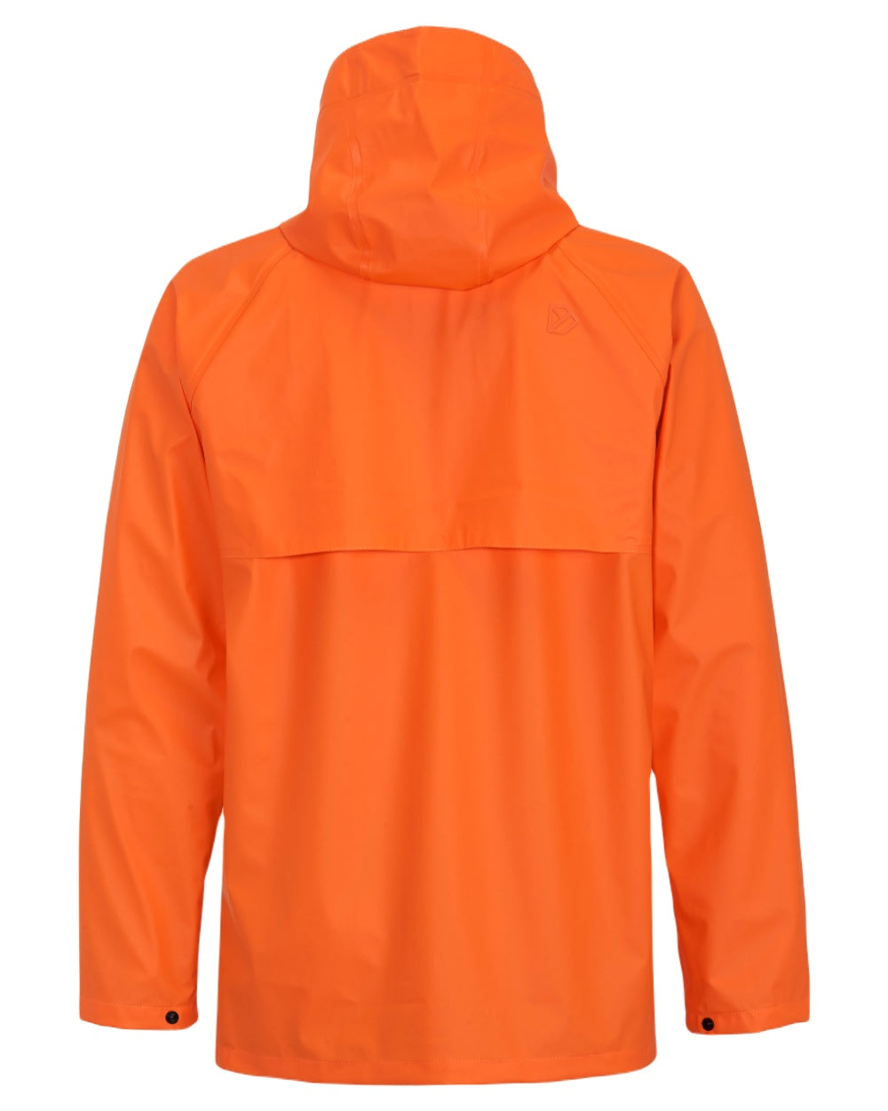 Flame Coloured Didriksons Avon Galon Jacket 2 on White Background