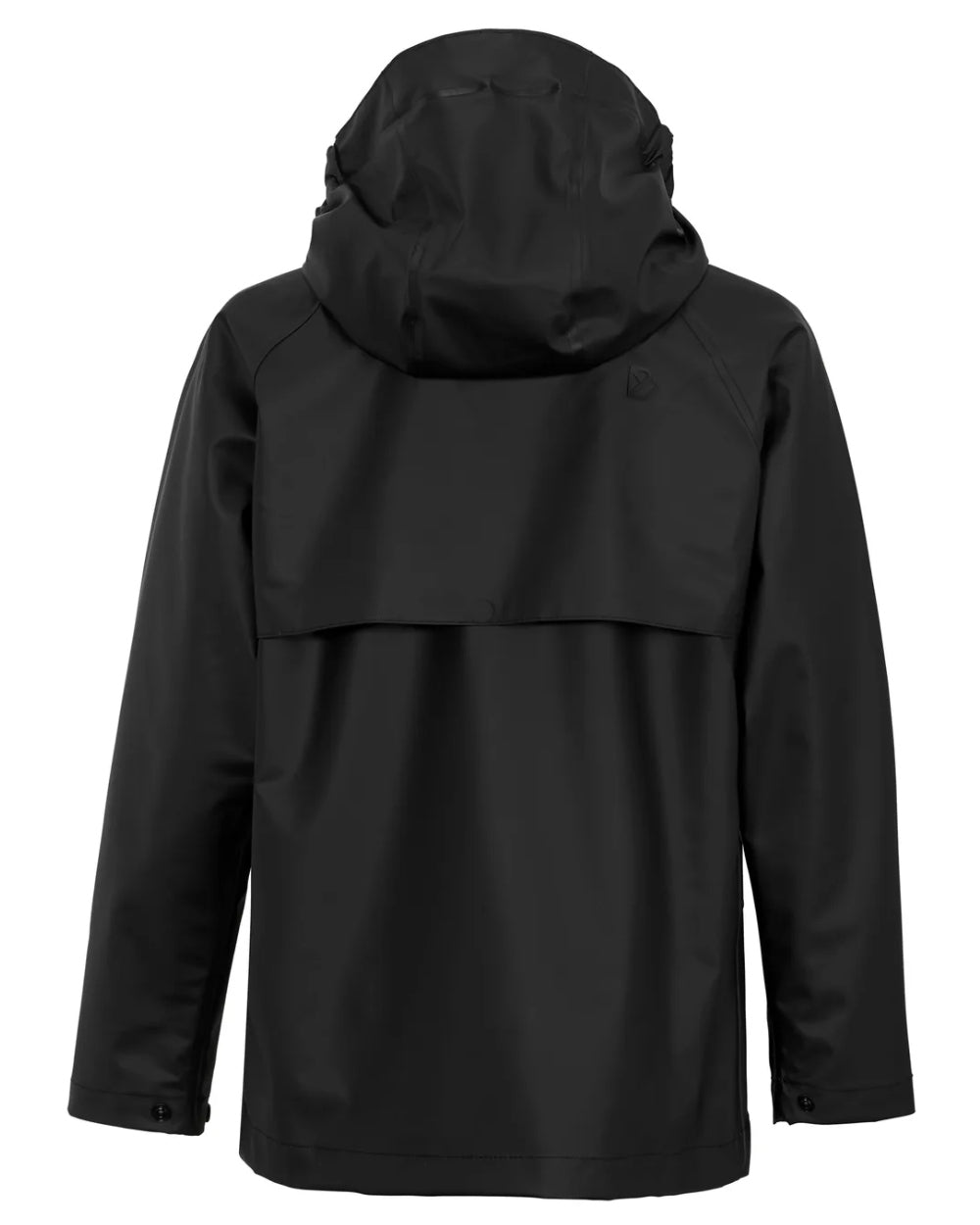 Black Coloured Didriksons Avon Youth Jacket Galon On A White Background
