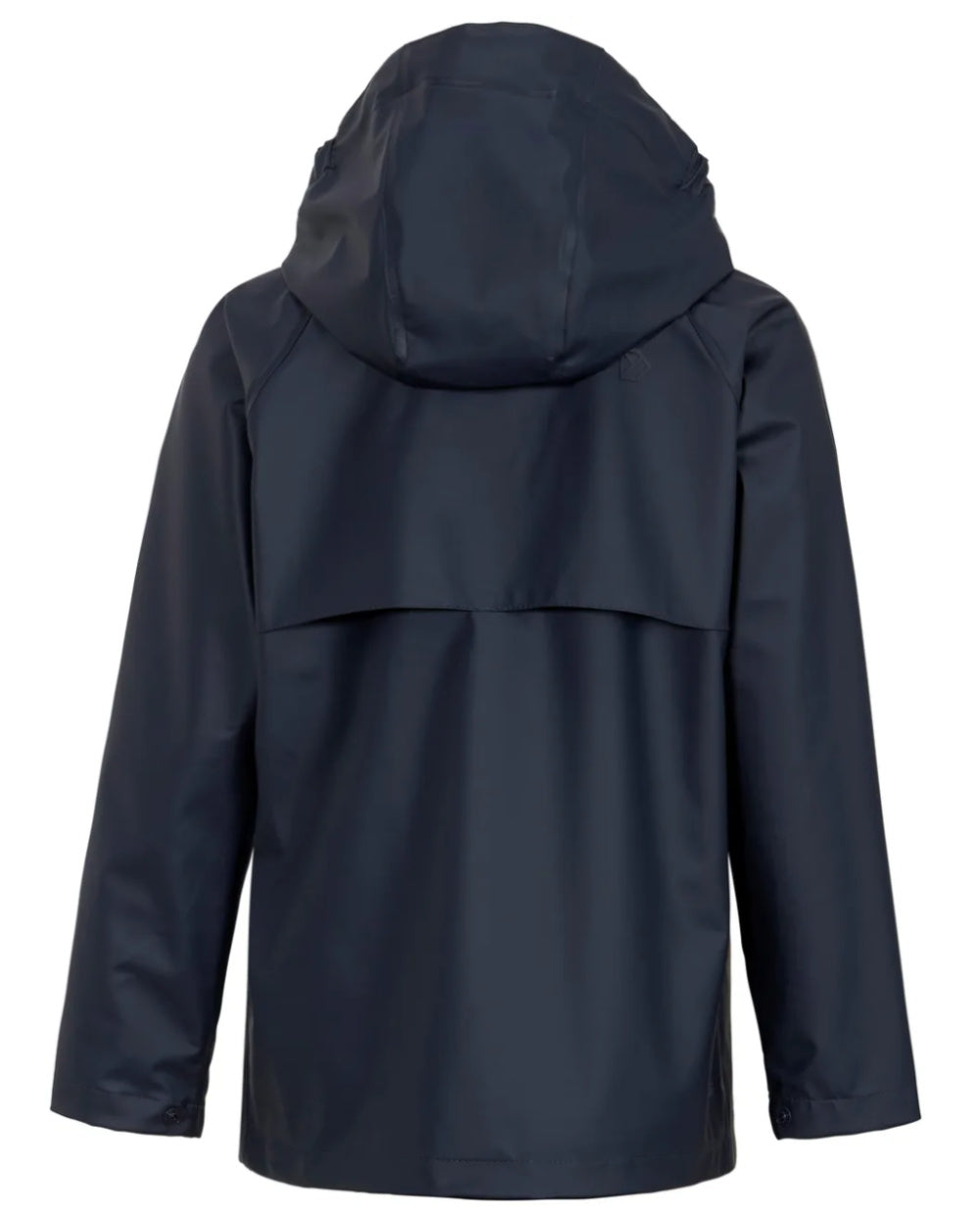 Dark Night Blue Coloured Didriksons Avon Youth Jacket Galon On A White Background