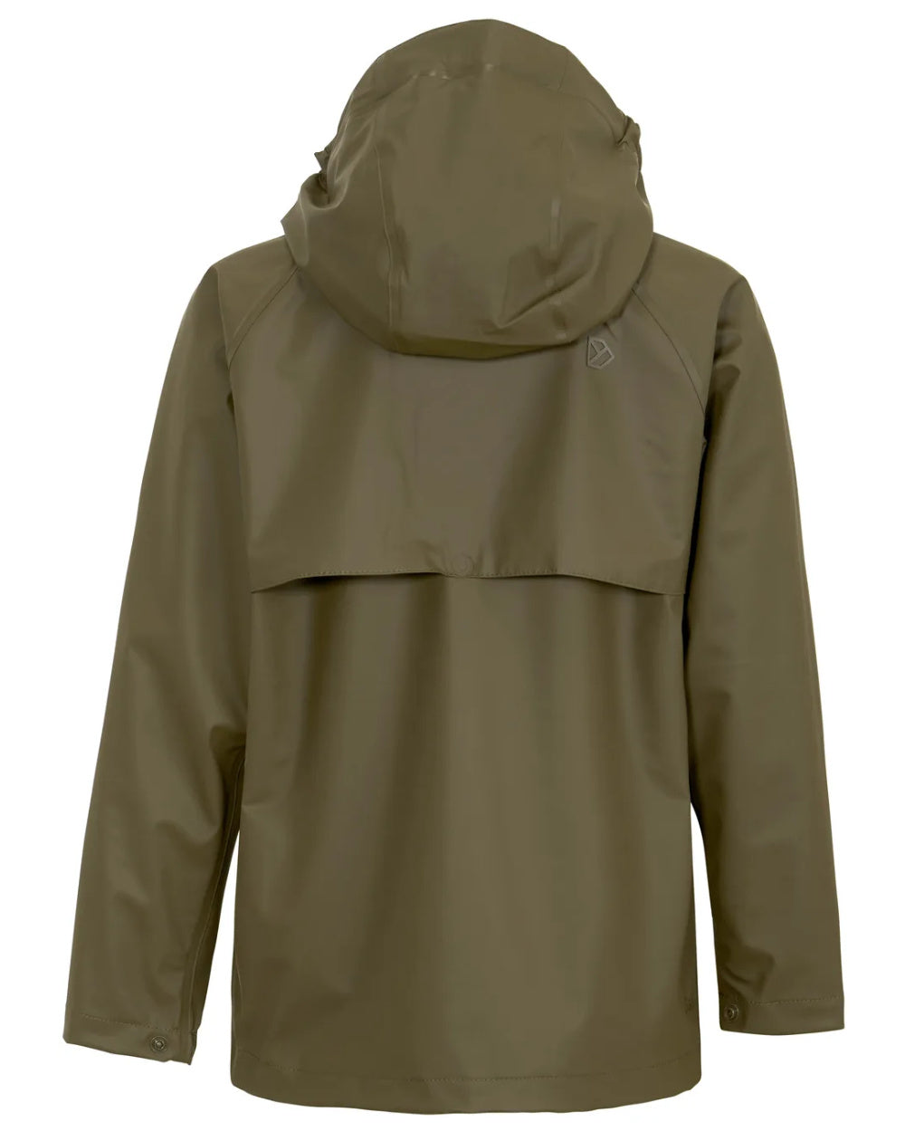 Fog Green Coloured Didriksons Avon Youth Jacket Galon On A White Background