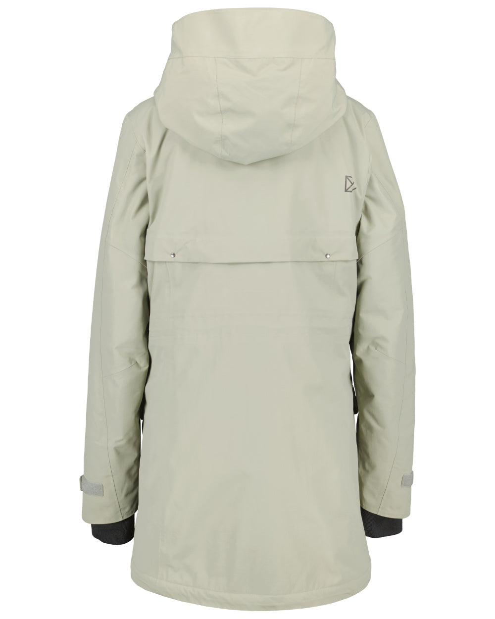 Wilted Leaf Coloured Didriksons Frida Womens Parka 7 On A White Background