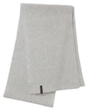Grey Melange Coloured Didriksons Kaj Scarf On A White Background #colour_grey-melange