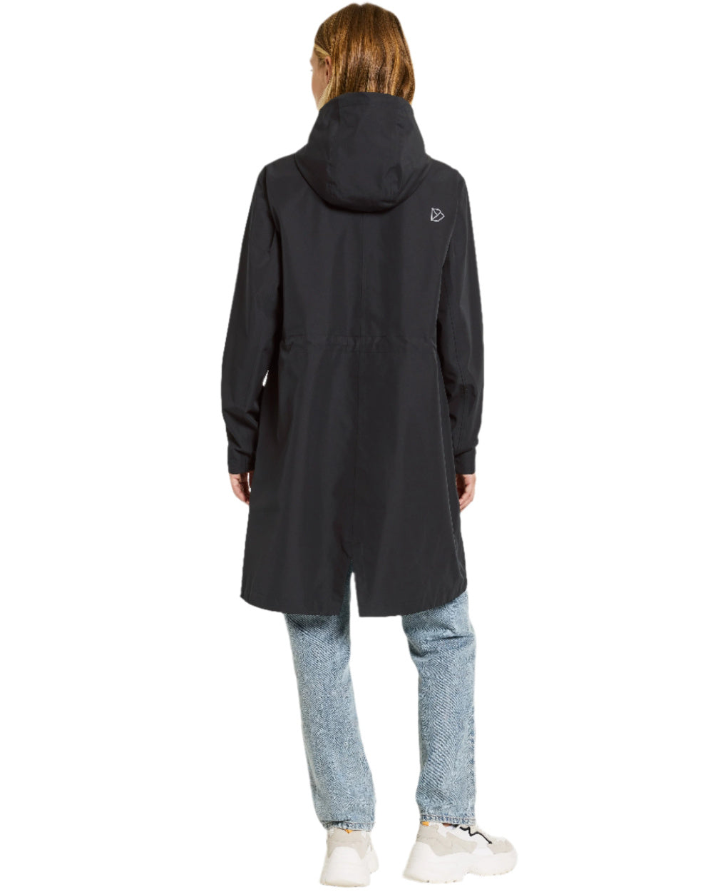 Black Coloured Didriksons Marta Womens Parka 3 On A White Background