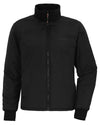 Black Coloured Didriksons Peder Jacket On A White Background #colour_black