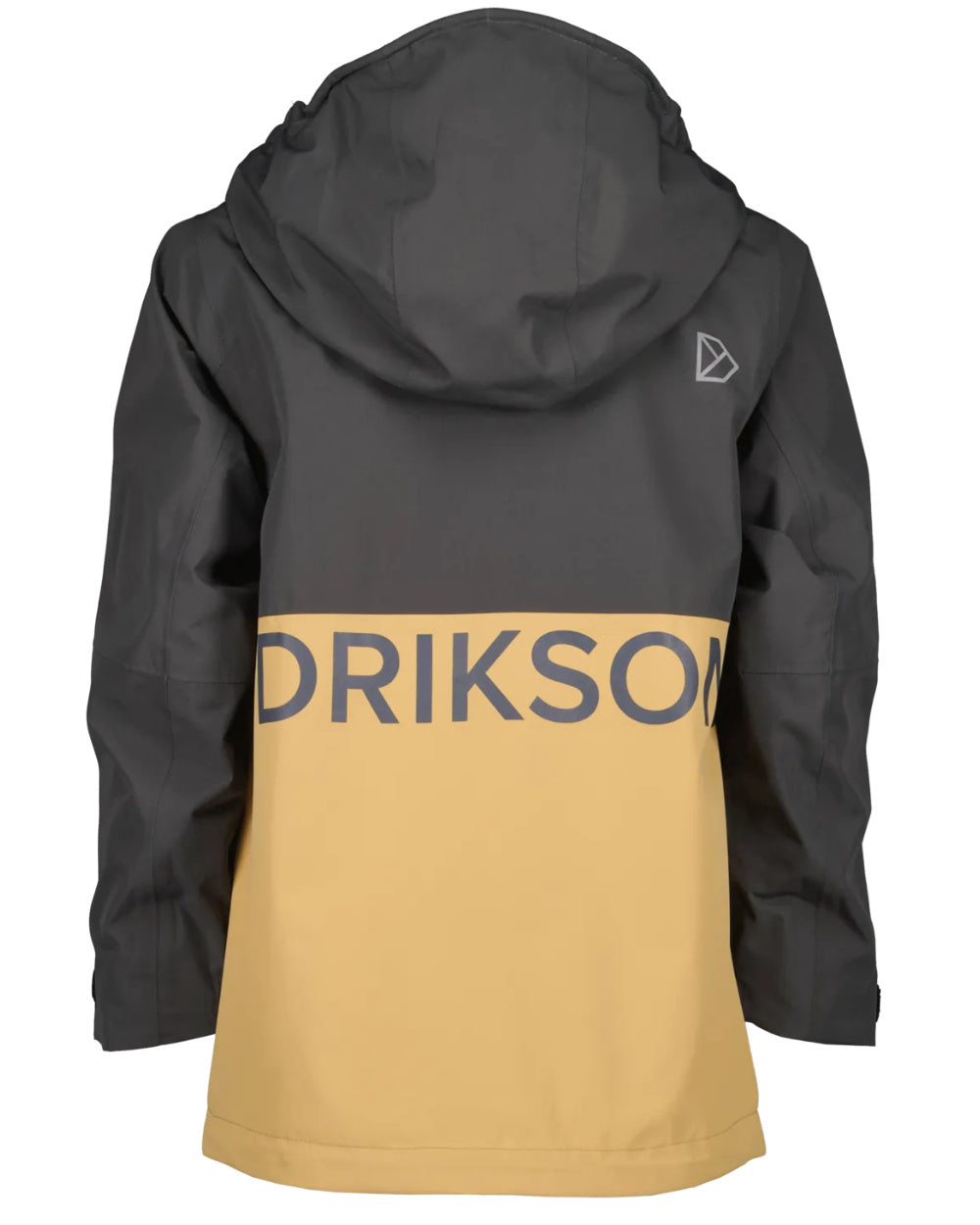 Sanstorm Coloured Didriksons Piko Childrens Jacket On A White Background 