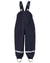 Navy Coloured Didriksons Plaskeman Childrens Pants Galon On A White Background #colour_navy