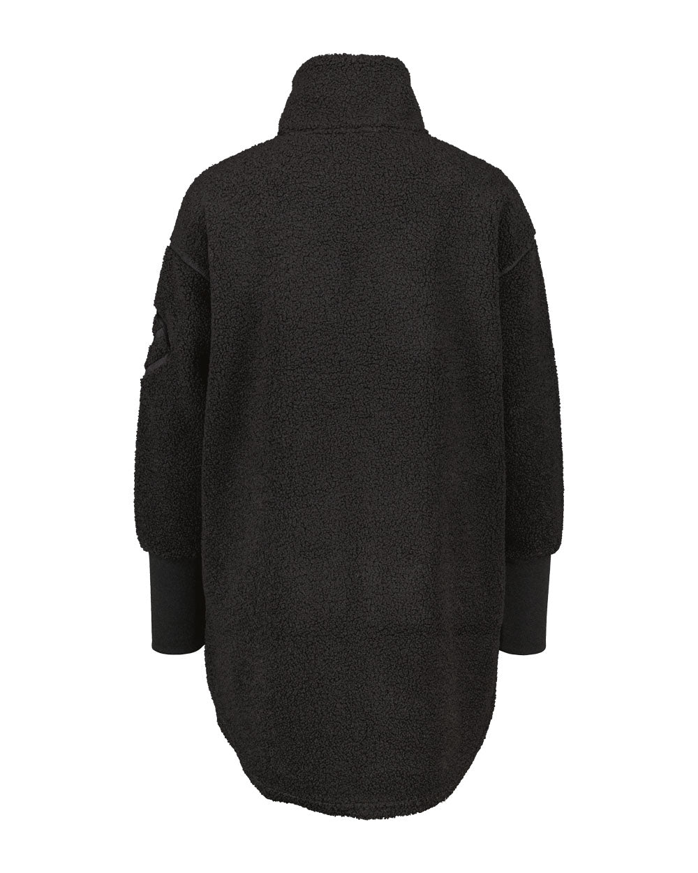 Black coloured Didriksons Full-Zip Jacket on White background 