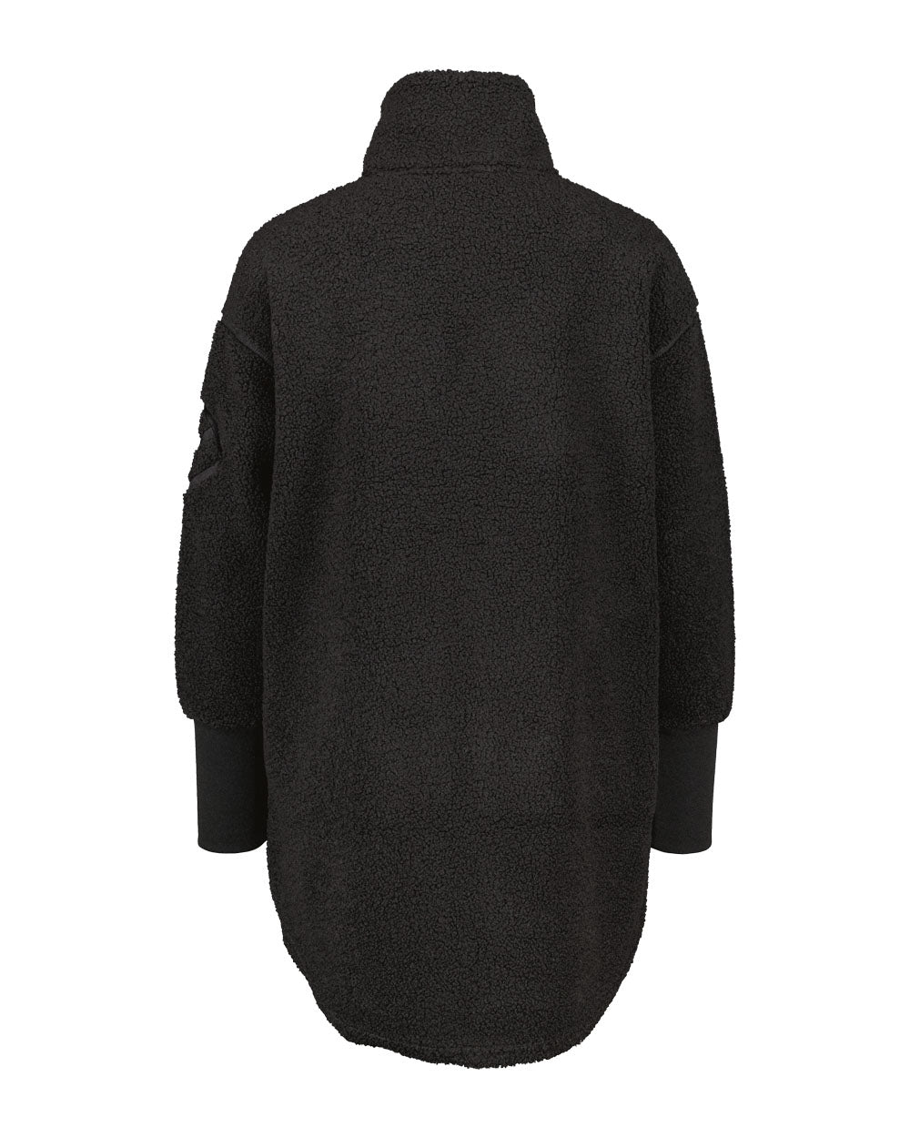 Black coloured Didriksons Full-Zip Jacket on White background