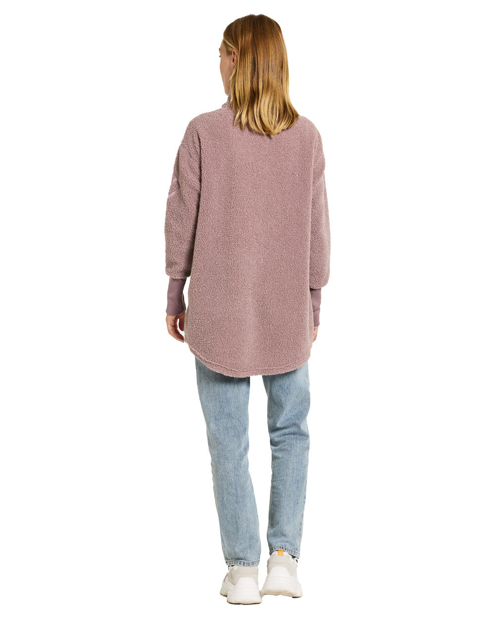 Faded Wine coloured Didriksons Full-Zip Jacket on White background