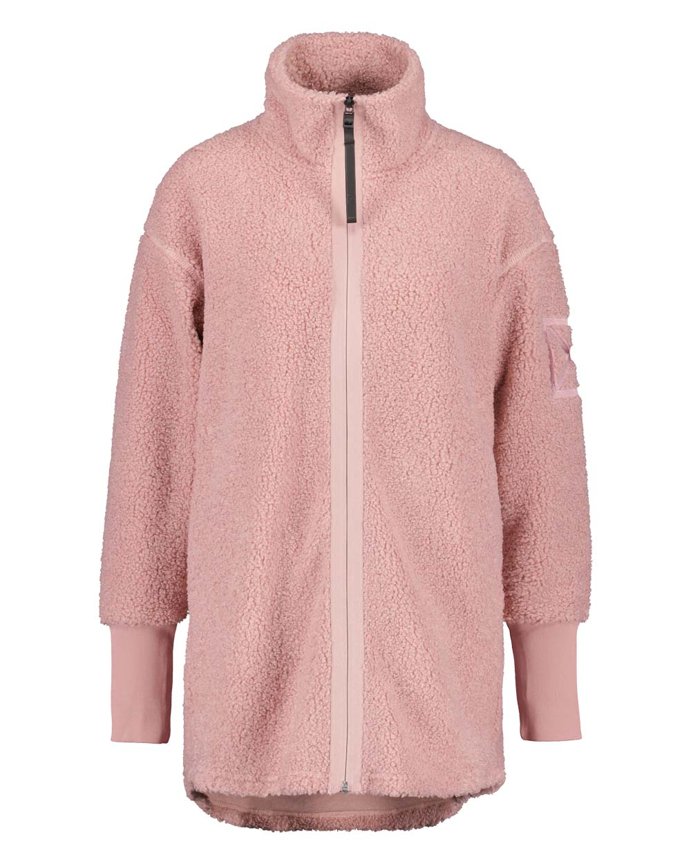 Oyster Lilac coloured Didriksons Full-Zip Jacket on White background