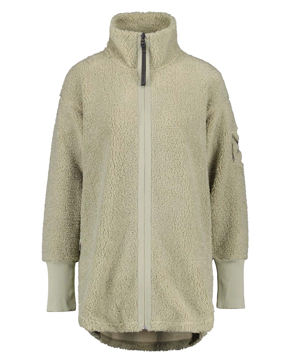 Wilted Leaf coloured Didriksons Full-Zip Jacket on White background