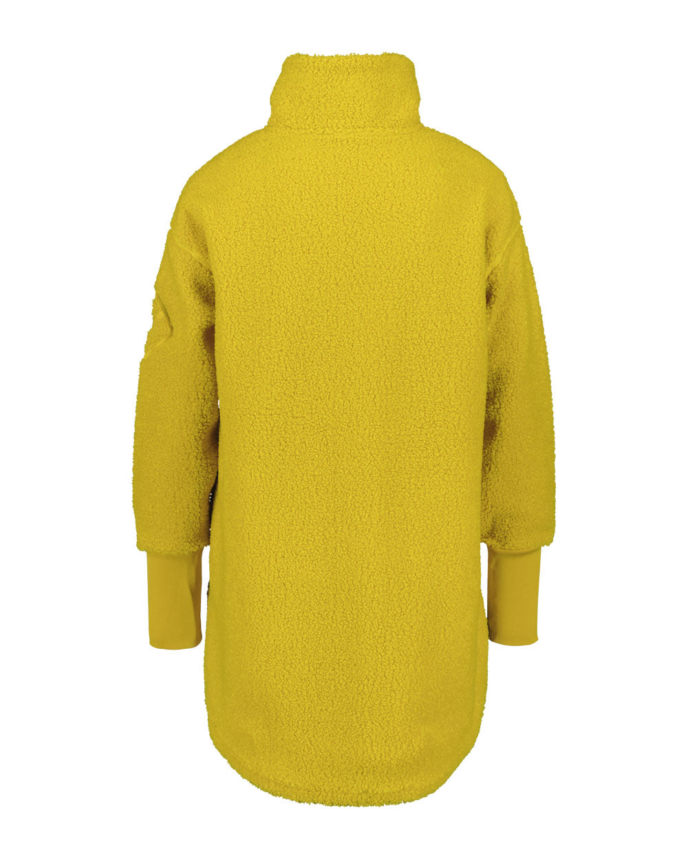 Yellow Bloom coloured Didriksons Full-Zip Jacket on White background