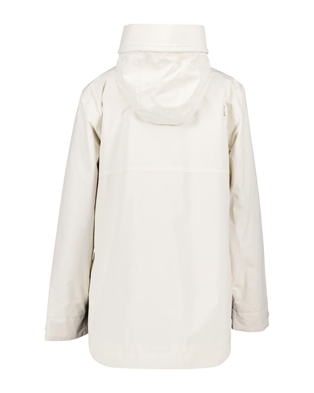 White Foam coloured Didriksons Tilde Womens Jacket on White background 