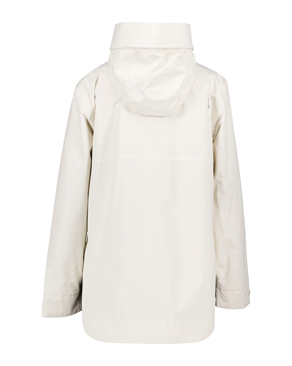 White Foam coloured Didriksons Tilde Womens Jacket on White background