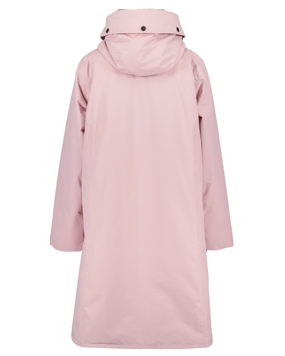 Oyster Lilac Coloured Didriksons Womens Elissa Parka On A White Background