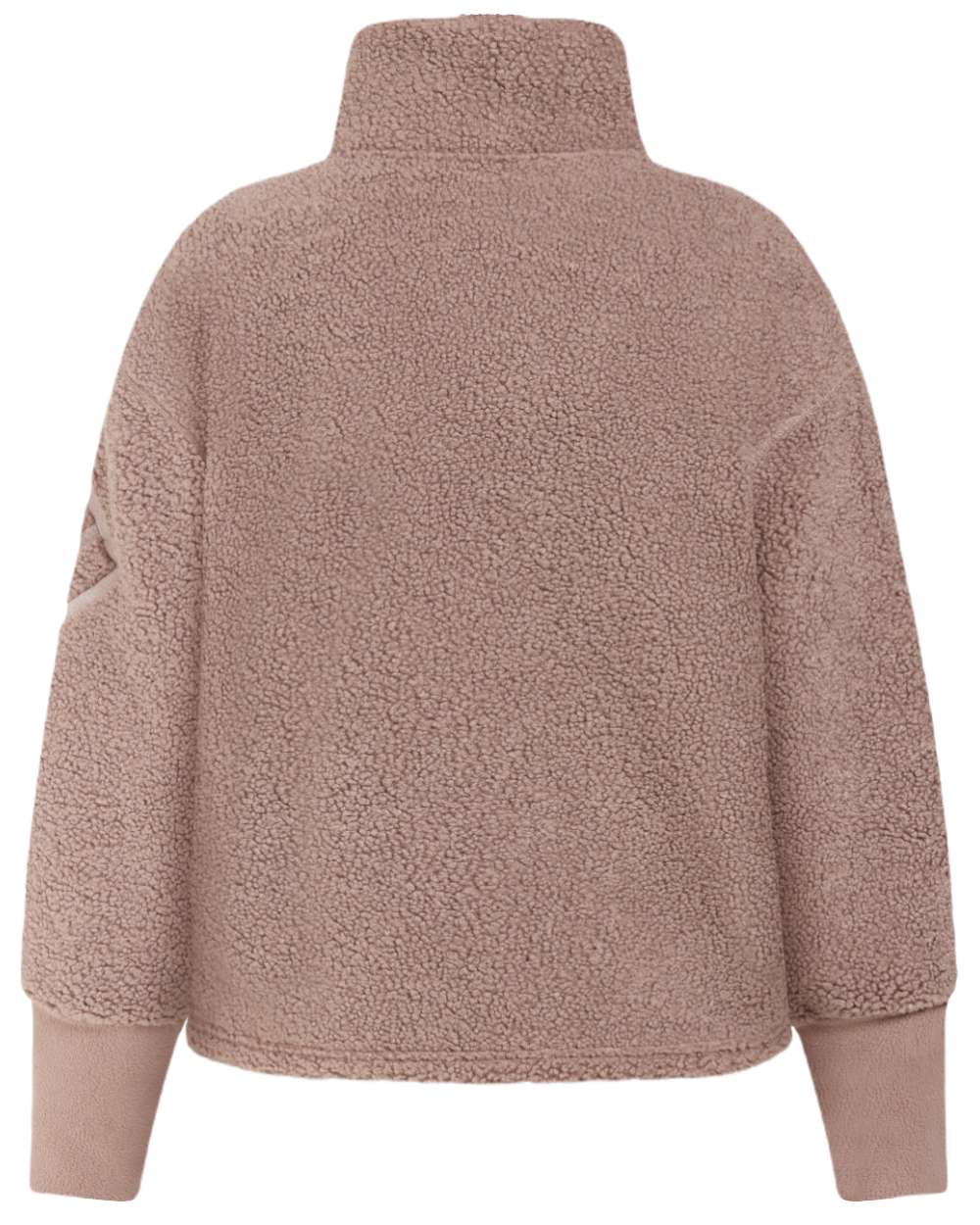 Bark Coloured Didriksons Womens Mella Full Zip Jacket On A White Background