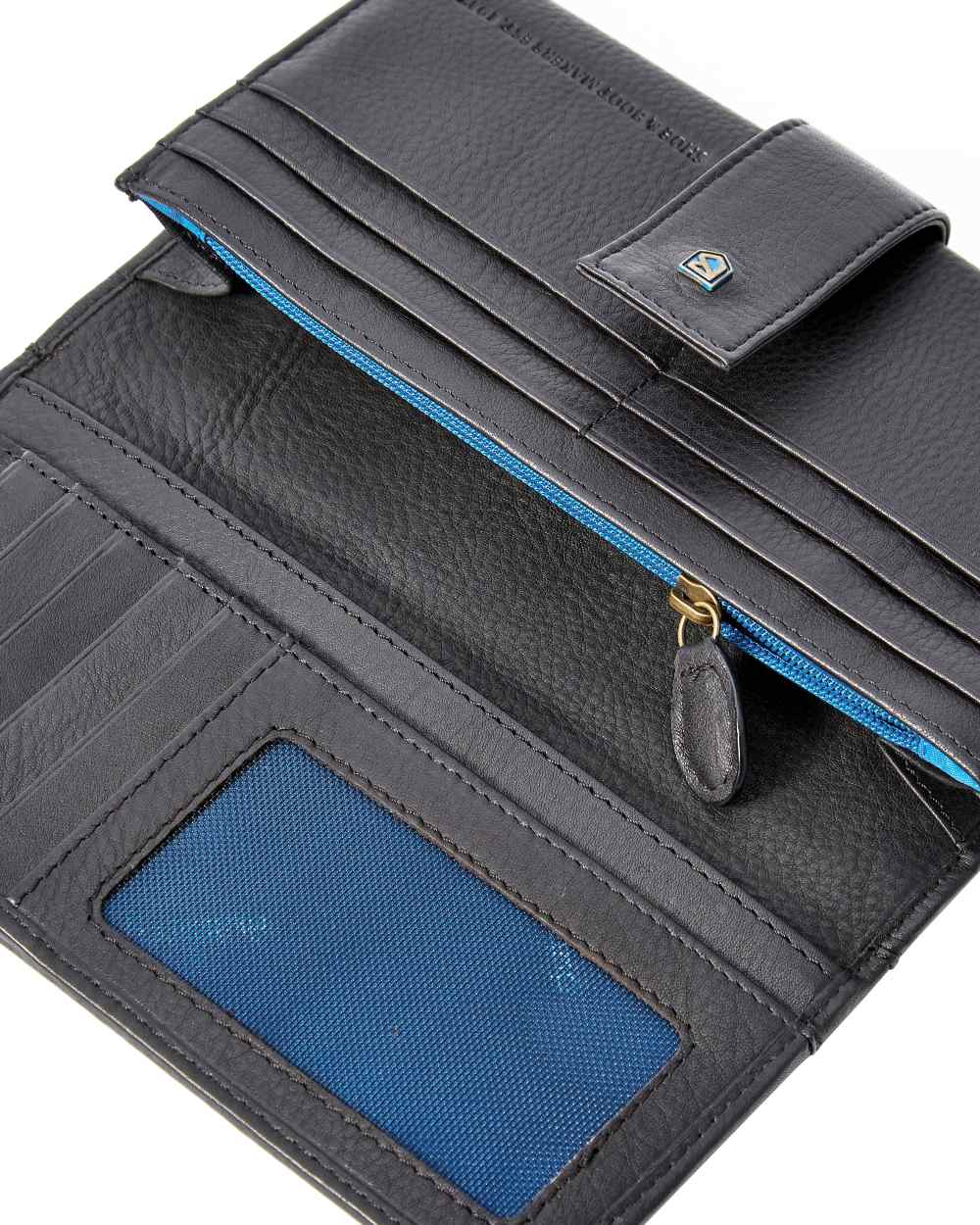 Black Coloured Dubarry Strawhill Ladies Wallet On A White Background