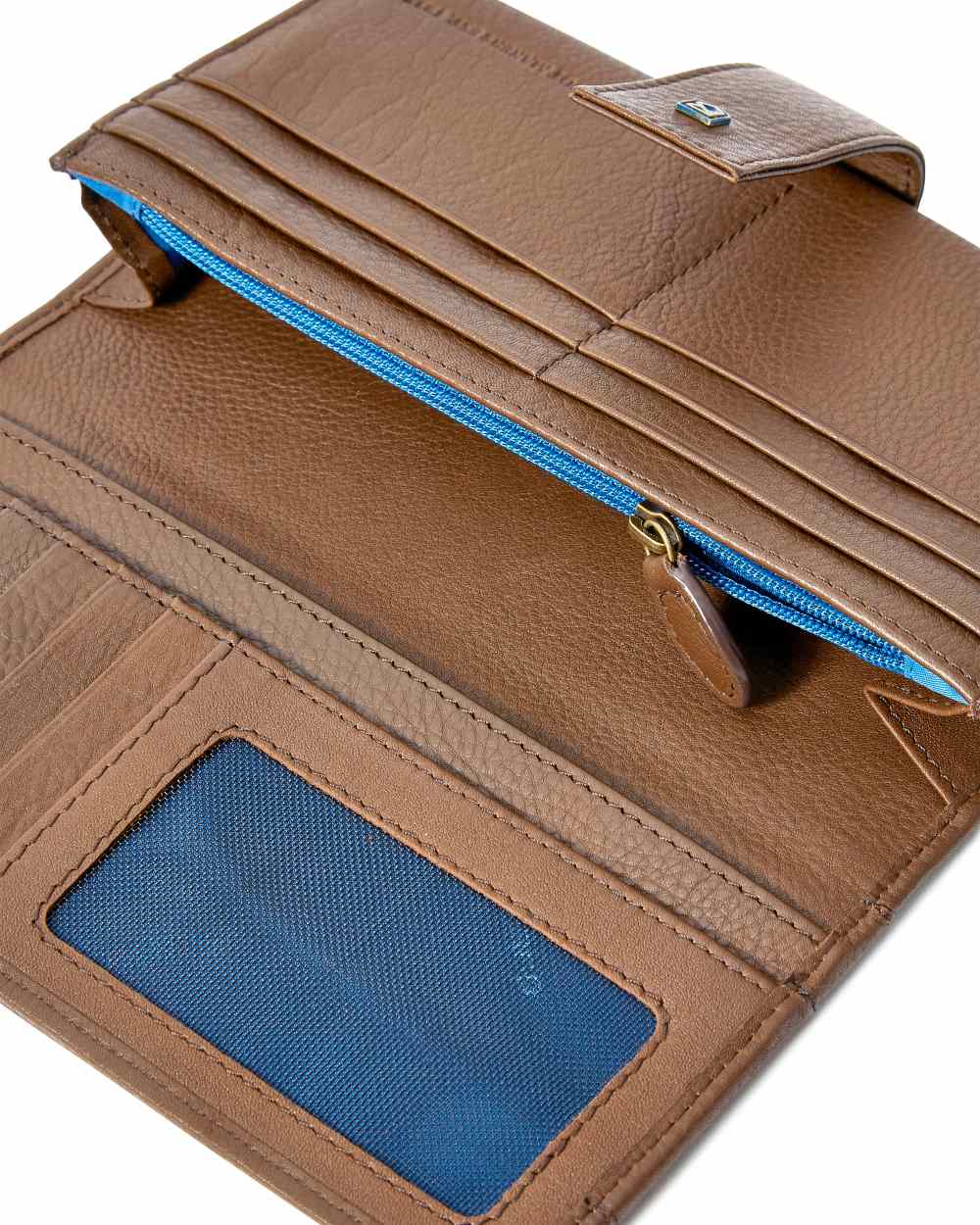 Walnut Coloured Dubarry Strawhill Ladies Wallet On A White Background