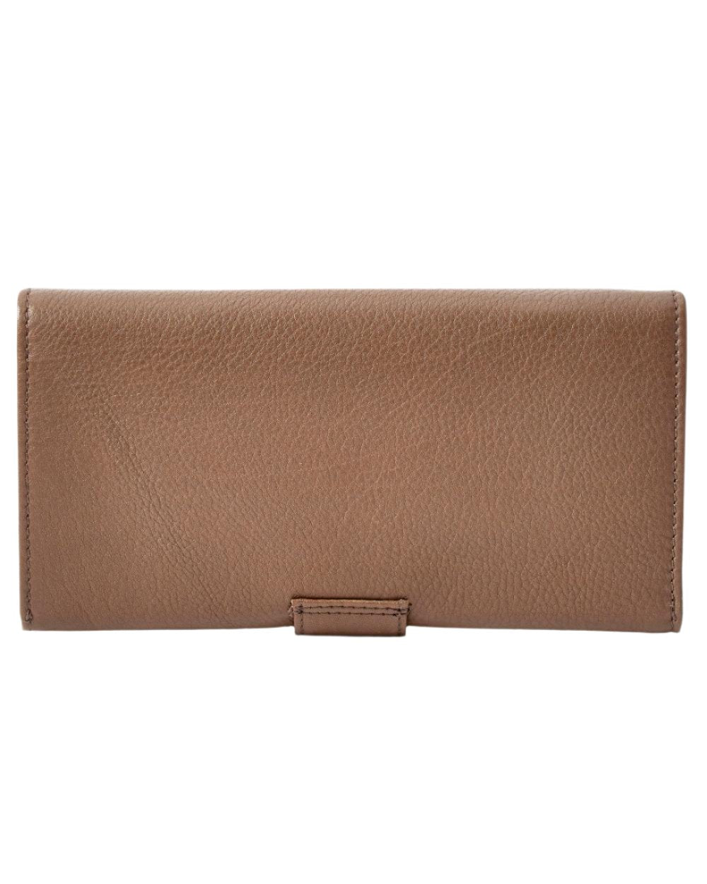 Walnut Coloured Dubarry Strawhill Ladies Wallet On A White Background