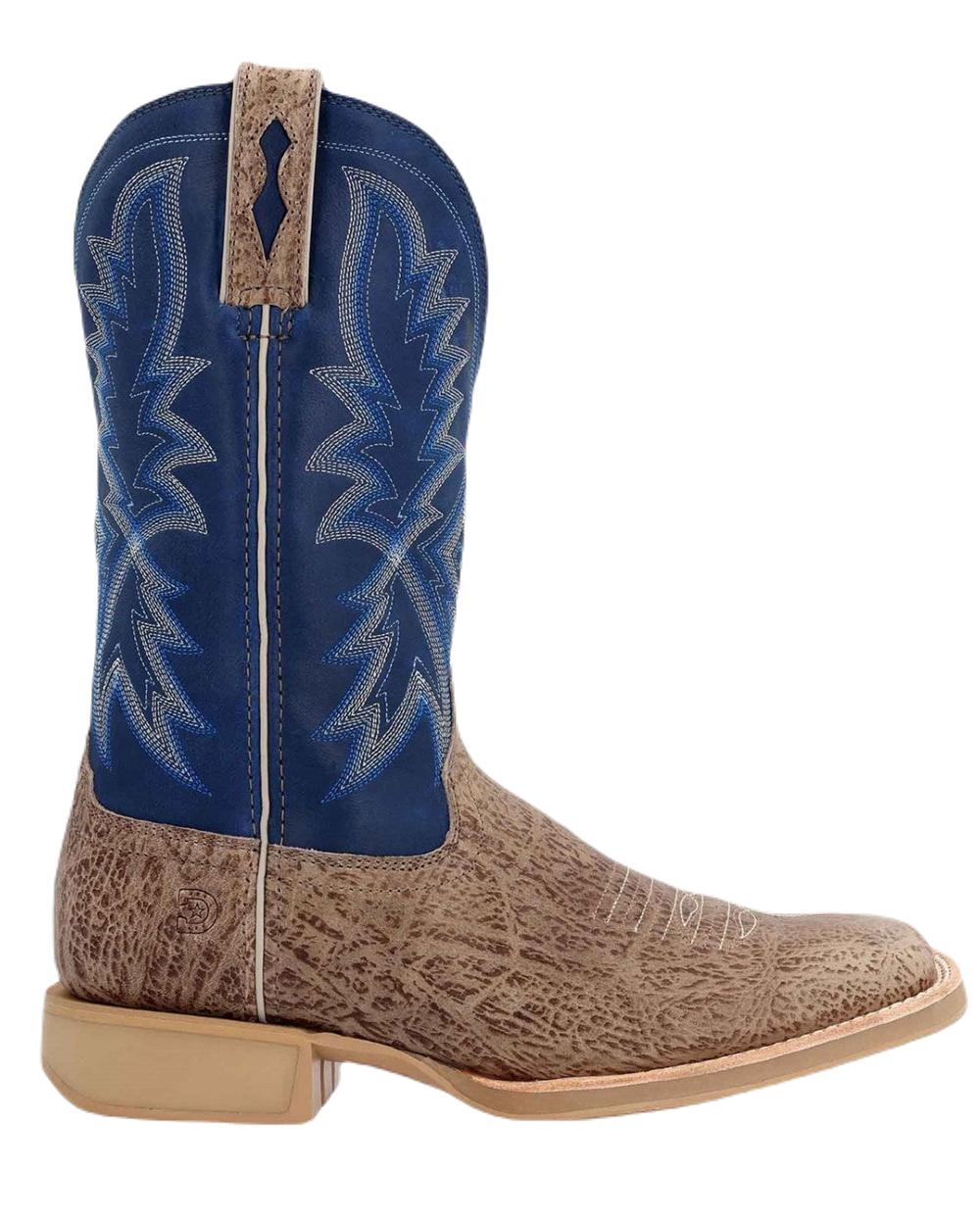 Buffalo Tan Fog Coloured Durango Mens Rebel Pro Lite Western Boots on White Background