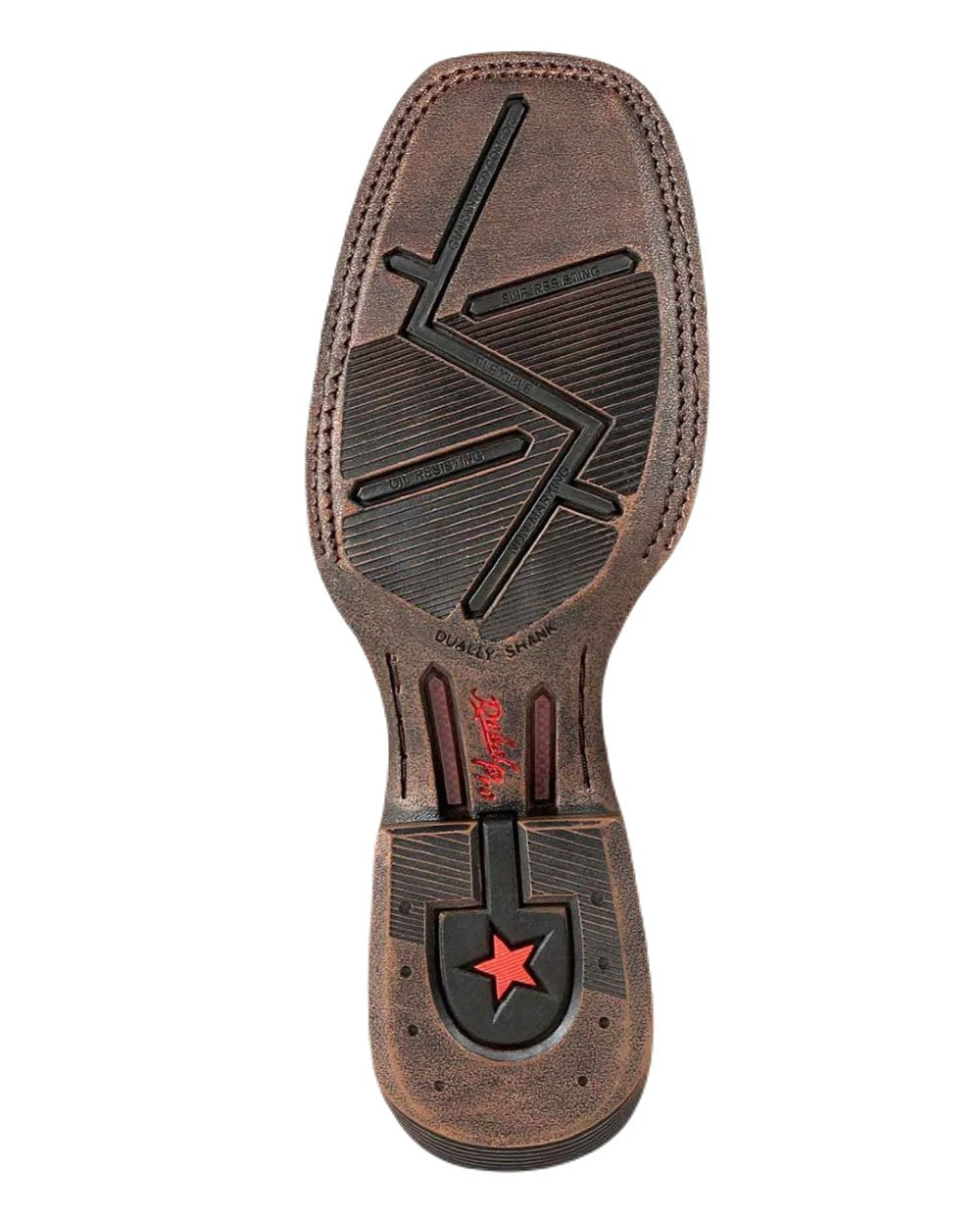 Bay Brown Coloured Durango Mens Rebel Pro Wide Fit Western Boots on White Background