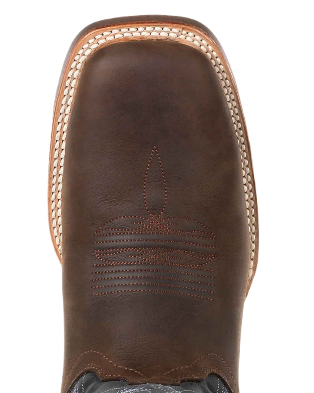 Belgian Brown Denim Blue Coloured Durango Mens Rebel Pro Western Classic Boots on White Background