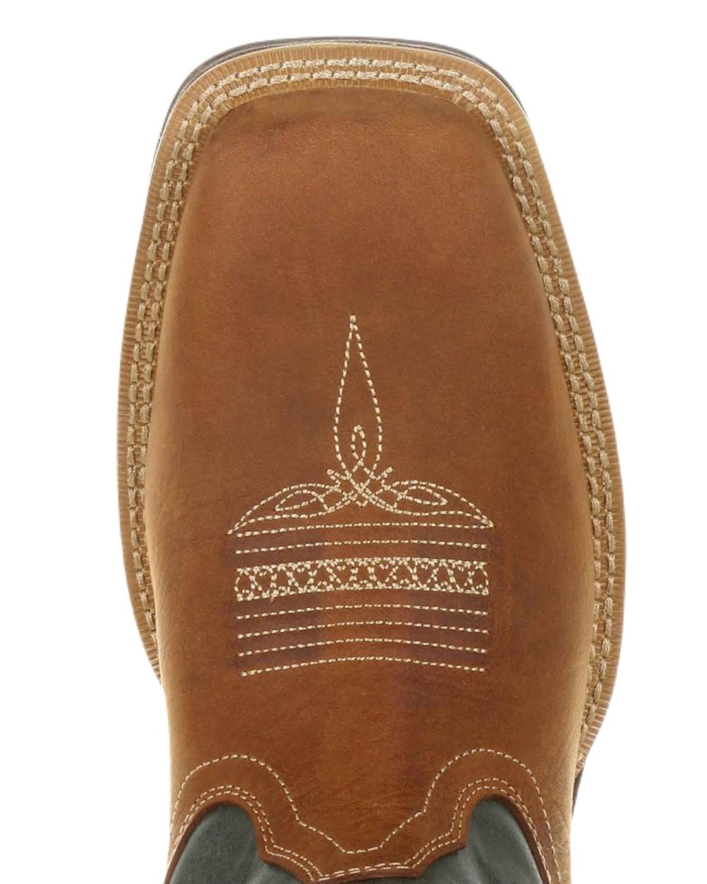 Saddlehorn Clover Coloured Durango Mens Rebel Pull-On Western Boots on White Background