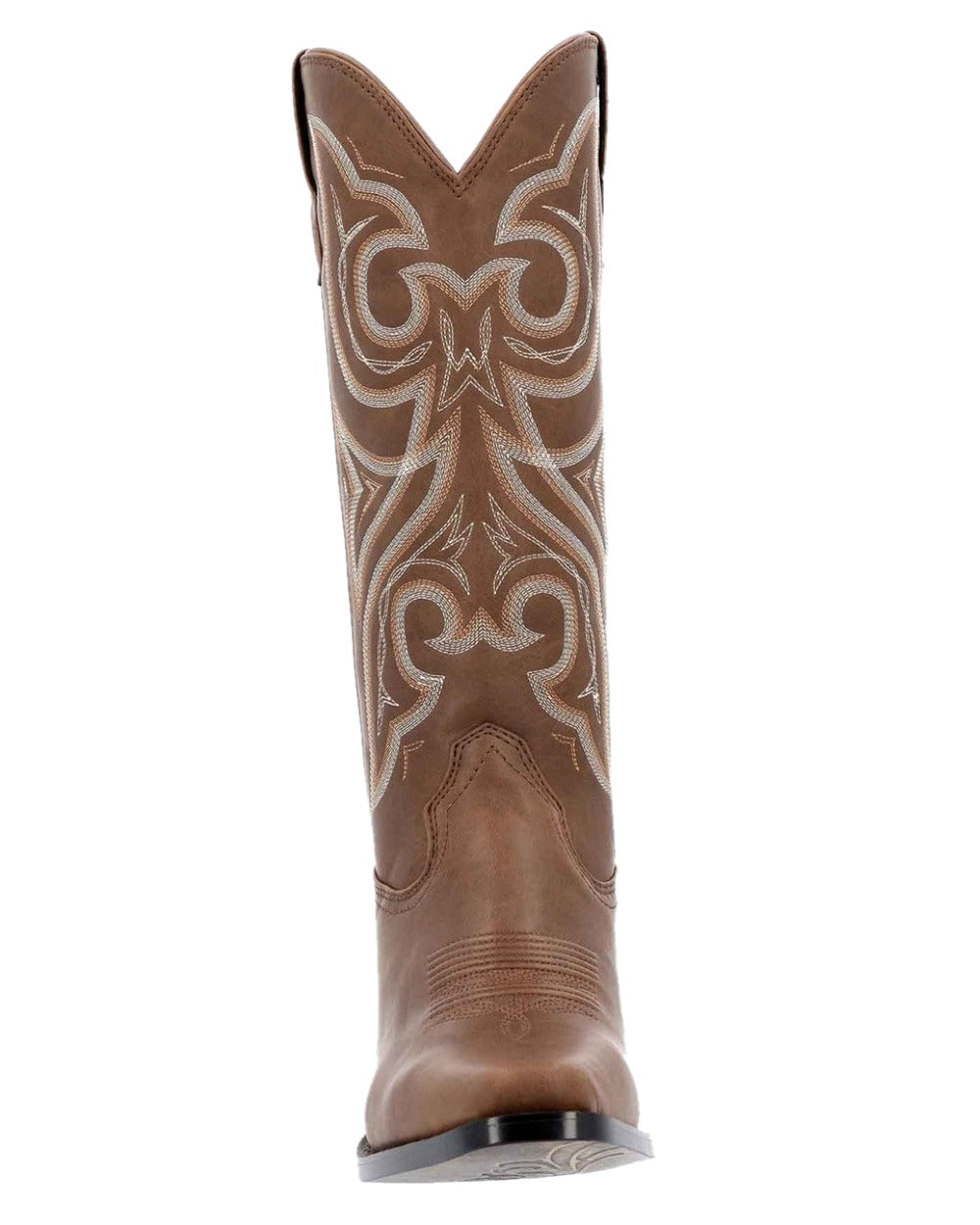 Milk Chocolate Coloured Durango Womens Crush Western Classic Boots on White Background