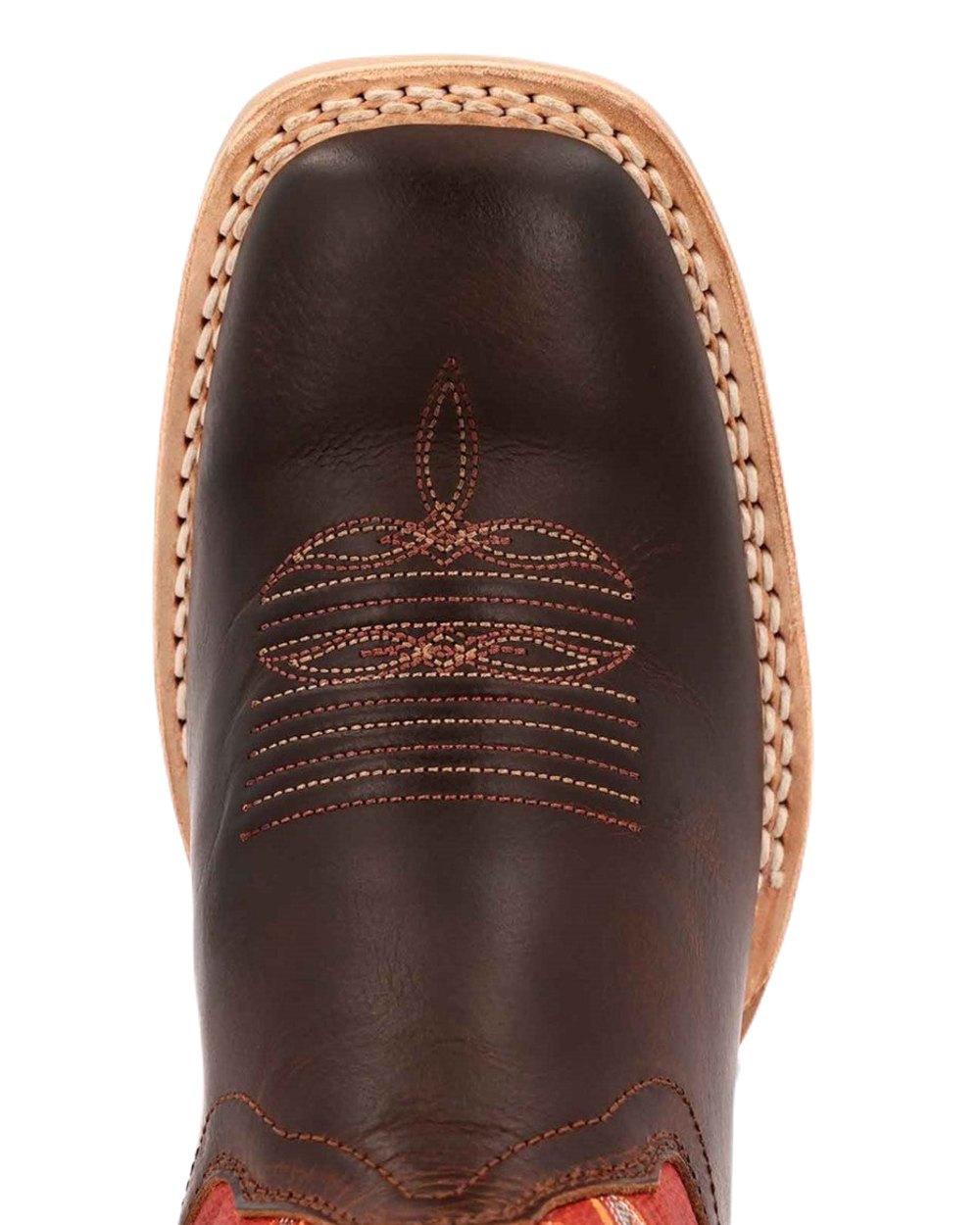 Hickory Chili Pepper Coloured Durango Womens Rebel Pro Western Classic Boots on White Background