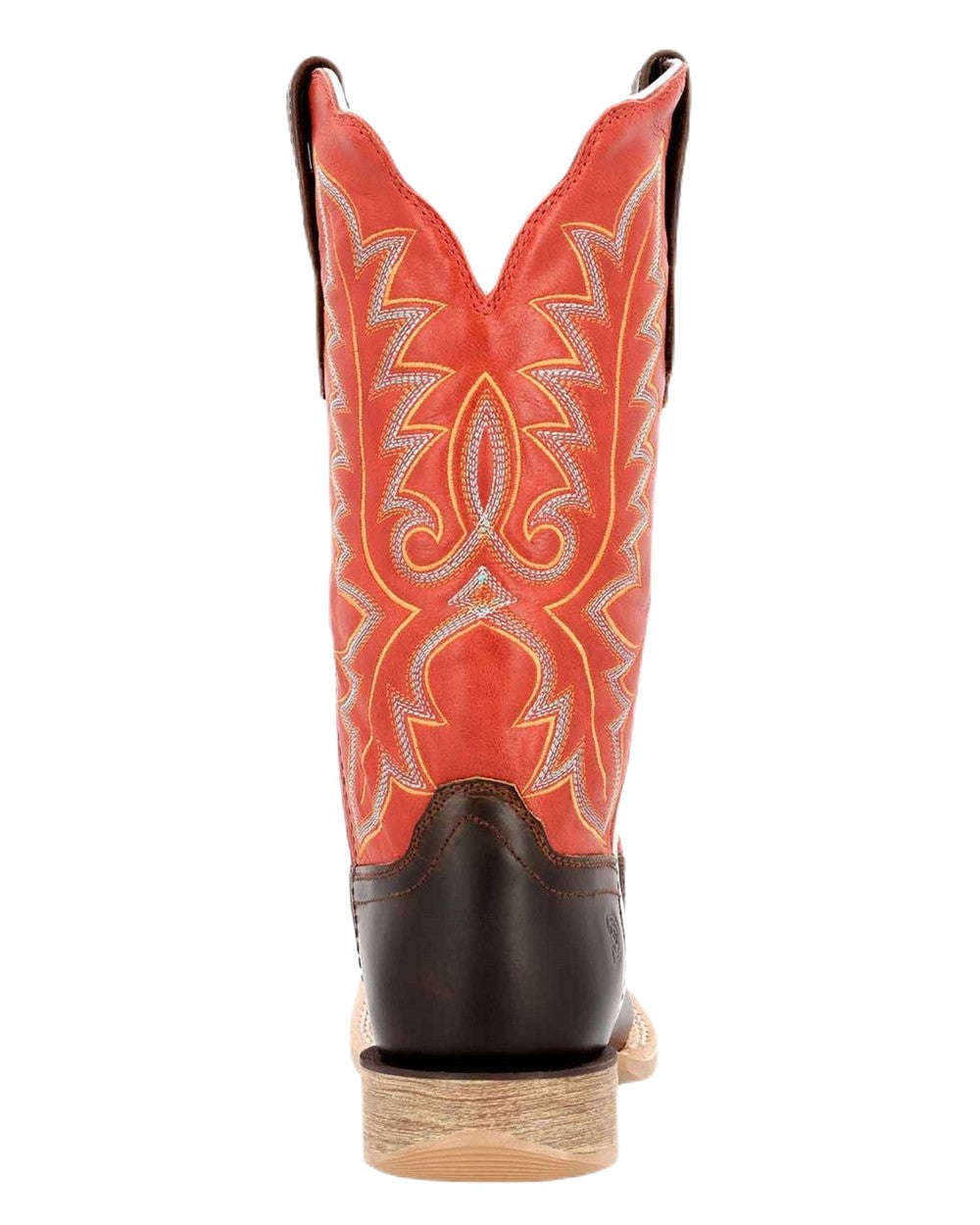 Hickory Chili Pepper Coloured Durango Womens Rebel Pro Western Classic Boots on White Background