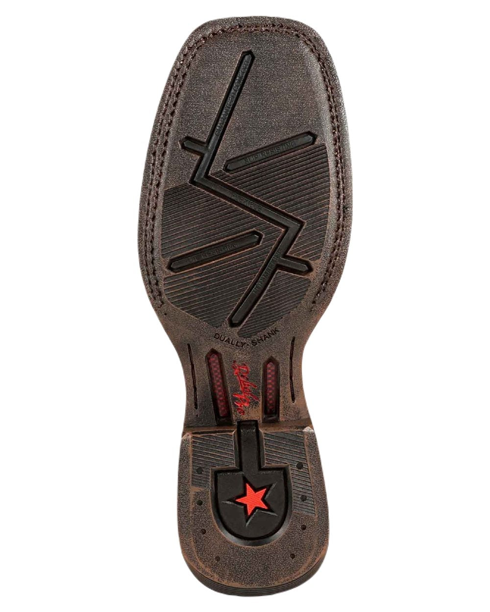 Oilded Brown Plum Coloured Durango Womens DRD0377 Lady Rebel Pro Western Boots on White Background