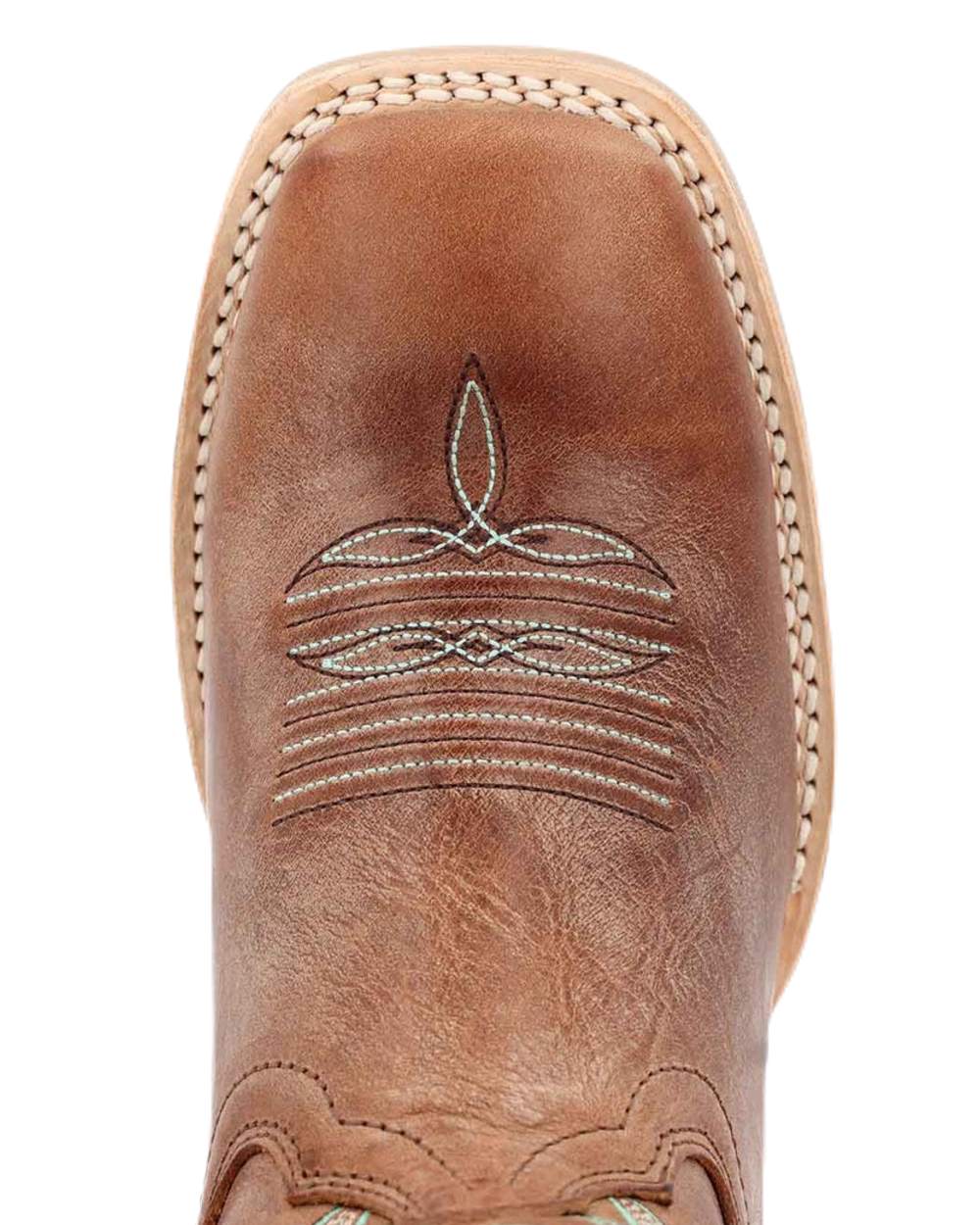 Burnished Sand Coloured Durango Burnished Sand Lady Rebel Pro Western Boots on White Background