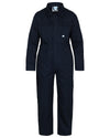 Navy coloured Fort Tearaway Junior Coverall on White background #colour_navy