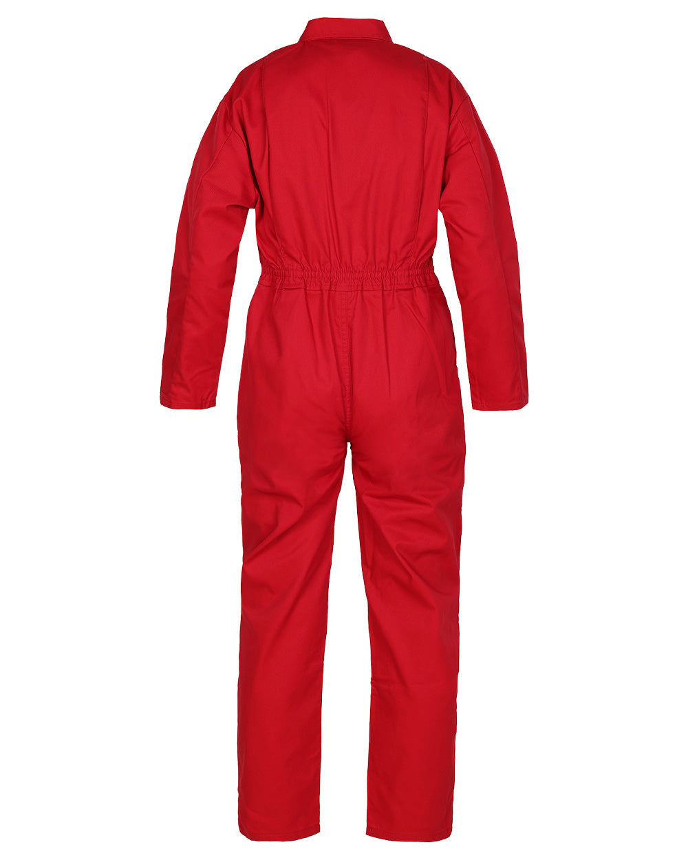 Red coloured Fort Tearaway Junior Coverall on White background