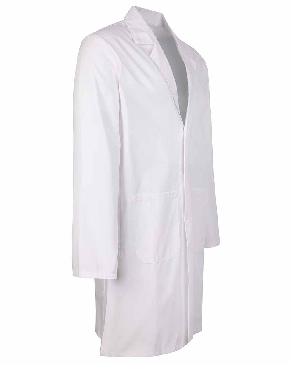 White Coloured Fort Warehouse Coat On A White Background
